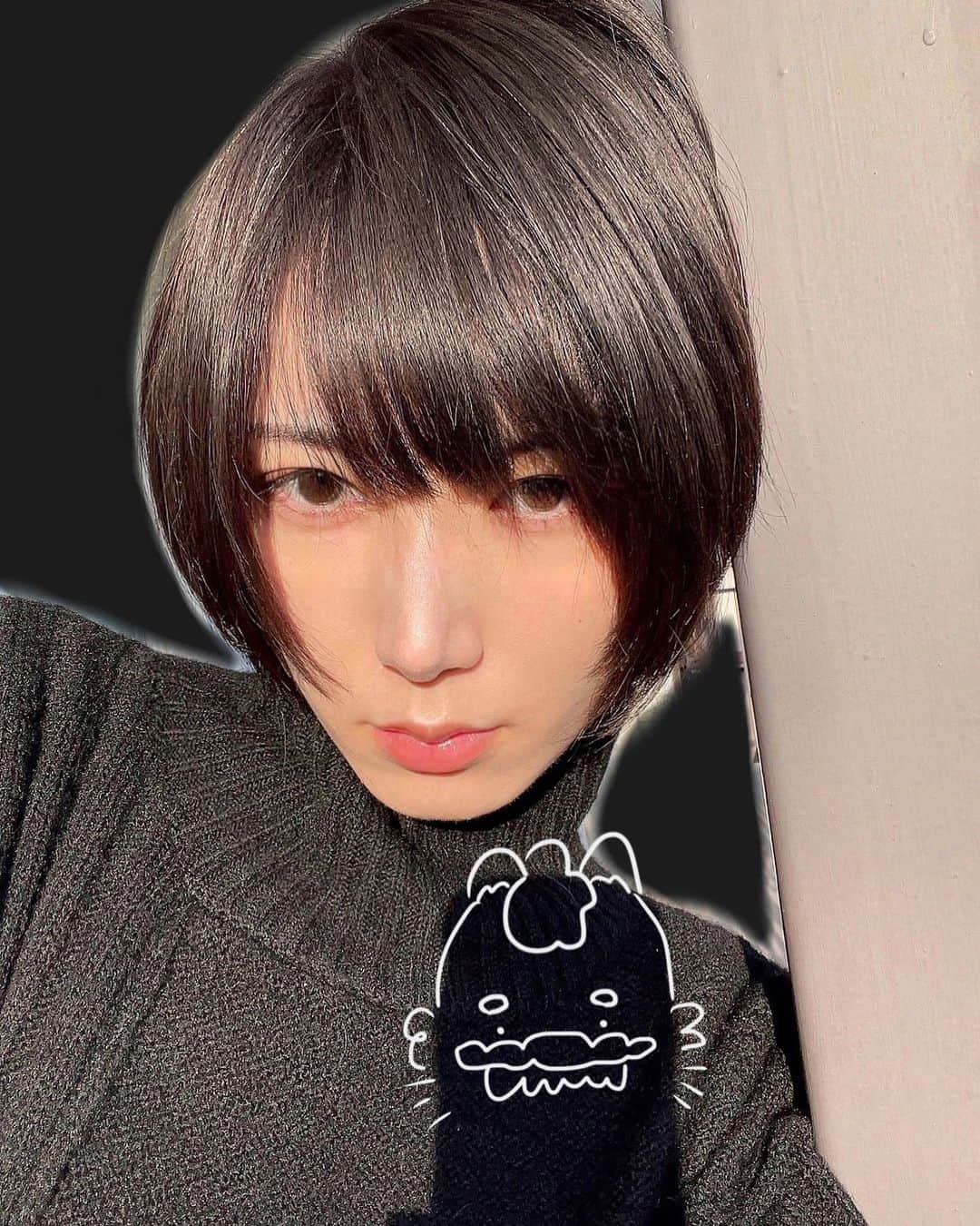 光宗薫さんのインスタグラム写真 - (光宗薫Instagram)「( `-´ )   髪黒更新してきました、西日」2月2日 20時09分 - mtmnkor