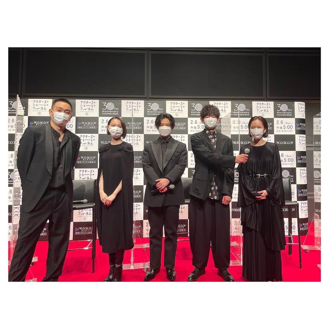 前田敦子のインスタグラム：「. 皆さん本当に素敵な作品を撮られています。  ファンになってしまいました。  WOWOW開局30周年記念『アクターズ・ショート・フィルム2』は2月6日17時よりWOWOWで放送、配信。  ドレス　@fabianafilippi  スカート　@fabianafilippi アクセサリー　@rathelwolf」