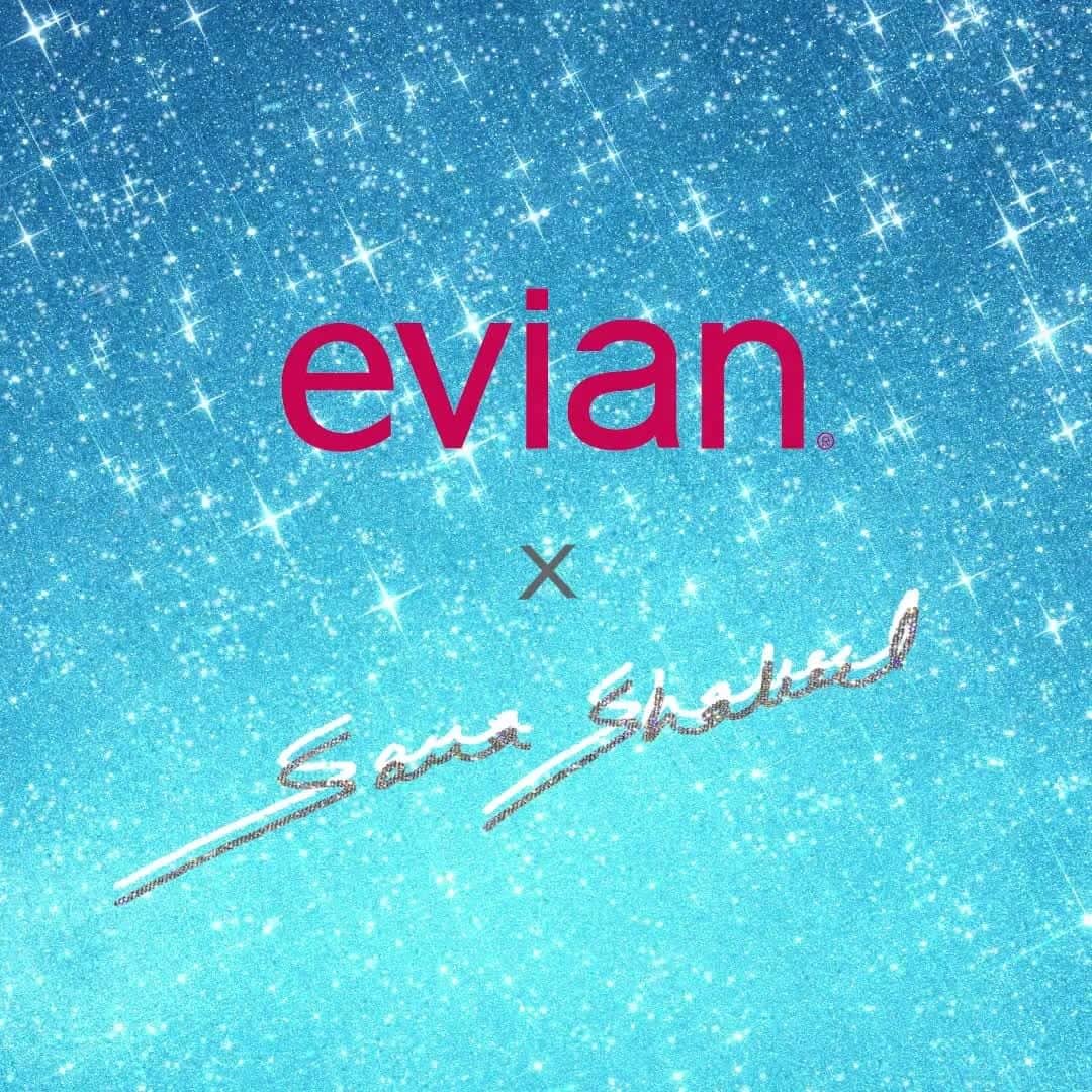 evianのインスタグラム