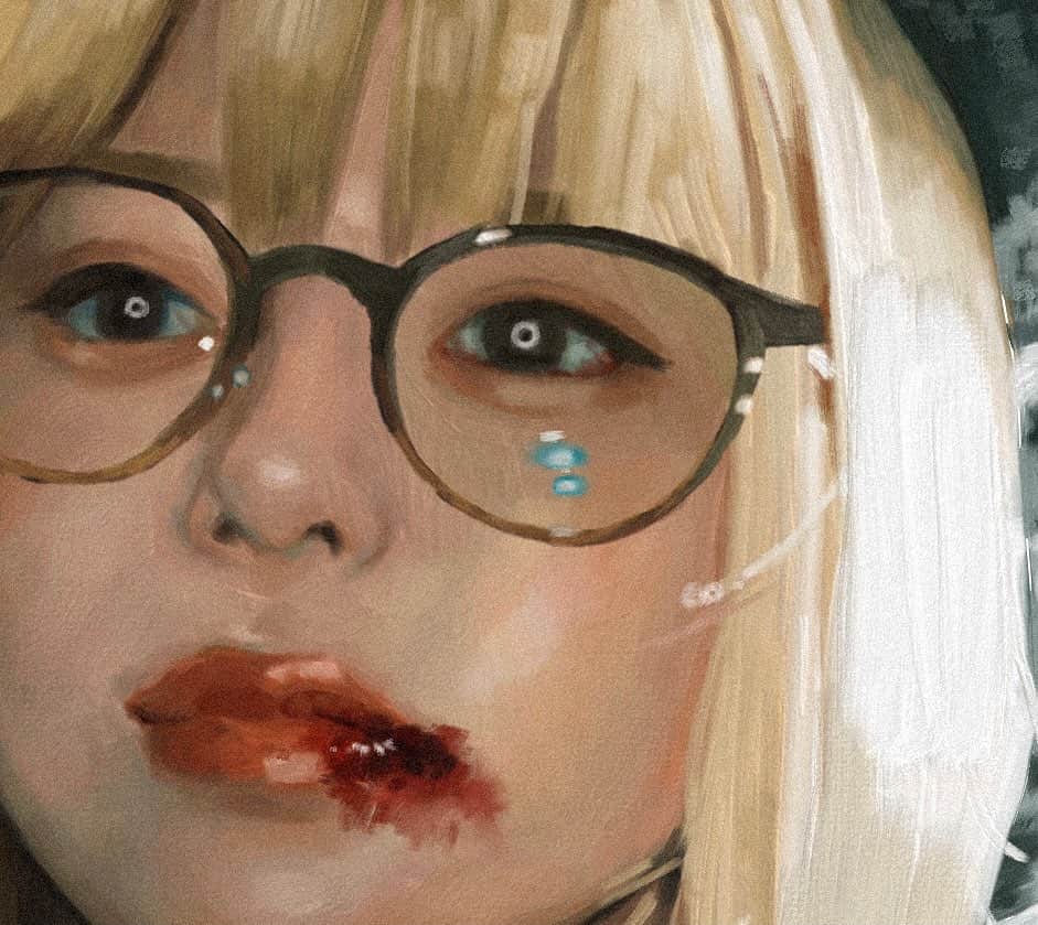 雪下まゆのインスタグラム：「(my)life  器用に生きられないみなさま今年もよろしくお願いします(もう2月)  #illustration #illust #art」