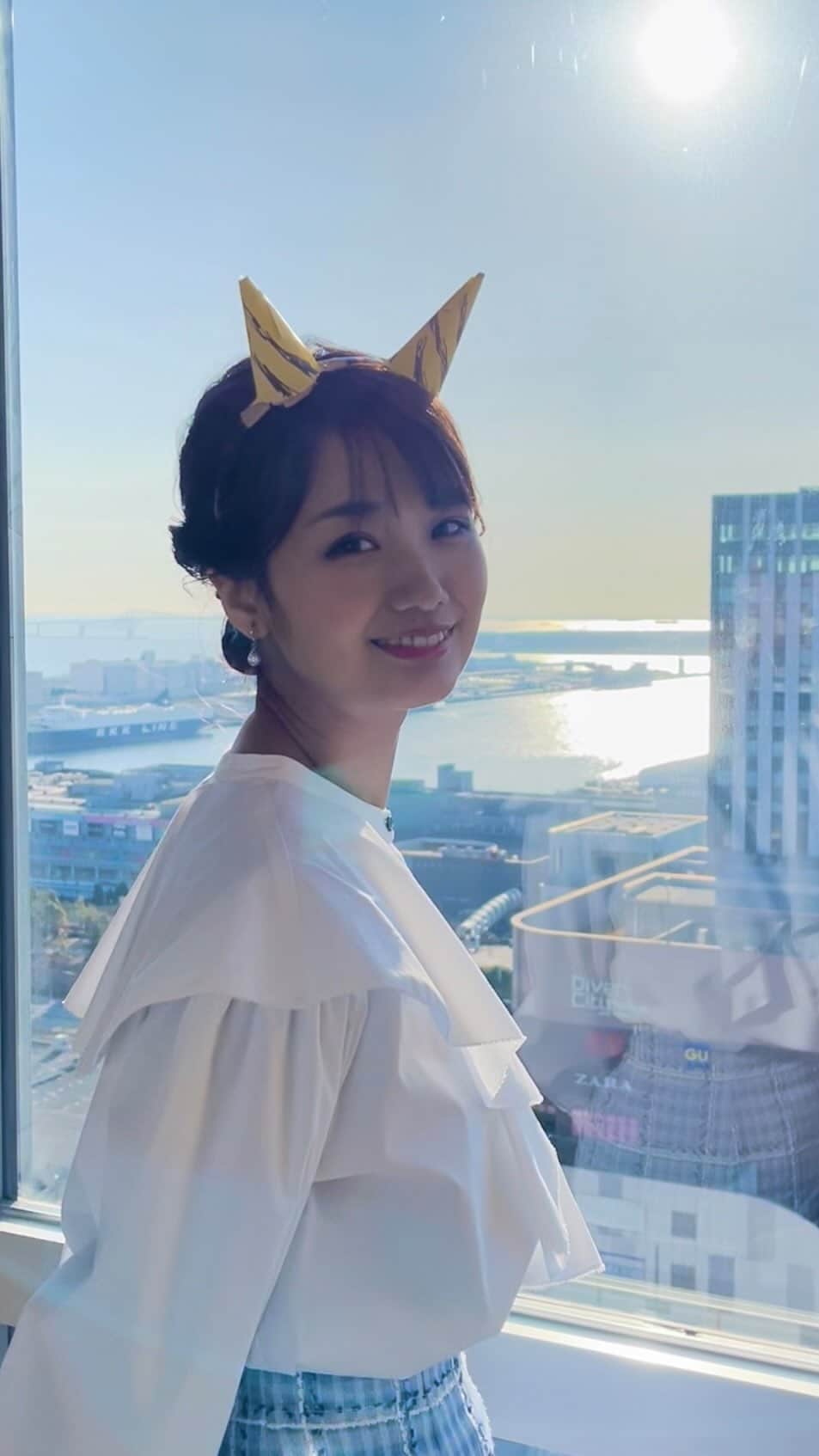 のインスタグラム：「. 『お前も鬼にならないか』 ⁡ #フジテレビアナウンサー #井上清華 @seika_inoue  #酒主義久 @yoshihisa_sakanushi  #鈴木唯 #田淵裕章 @yushoh.tabuchi  #節分 #撮影の時のみマスクを外しました」