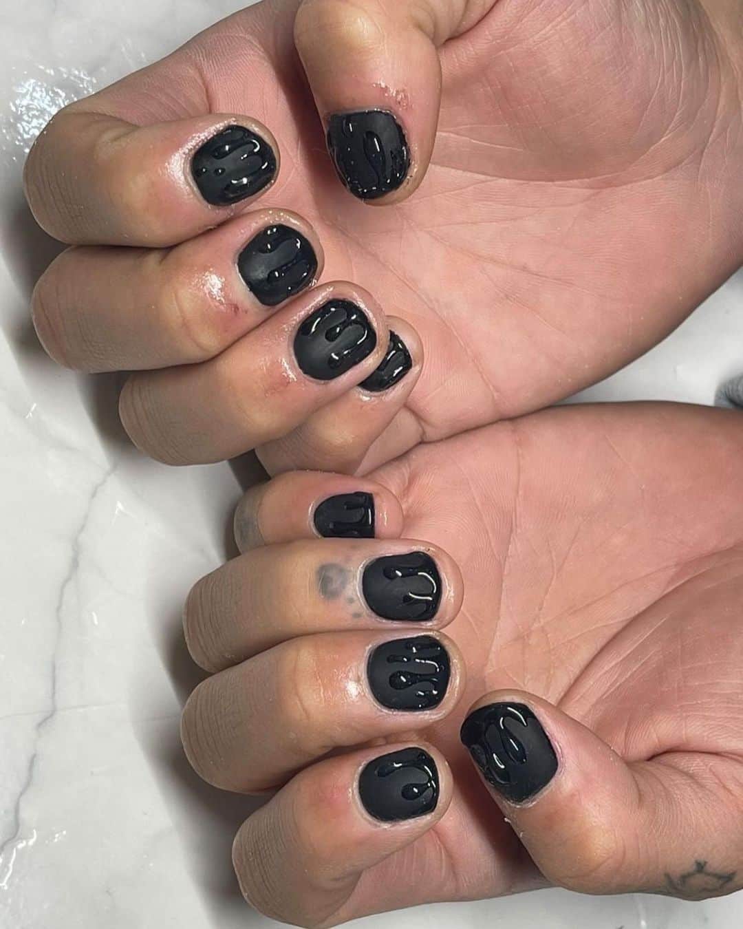 田中聖のインスタグラム：「今回も地元柏のNail FOCUSさんにて シンプルにかわゆす イメージ通りです ありがとうございました お近くの方は是非行ってみたらいいと思う」