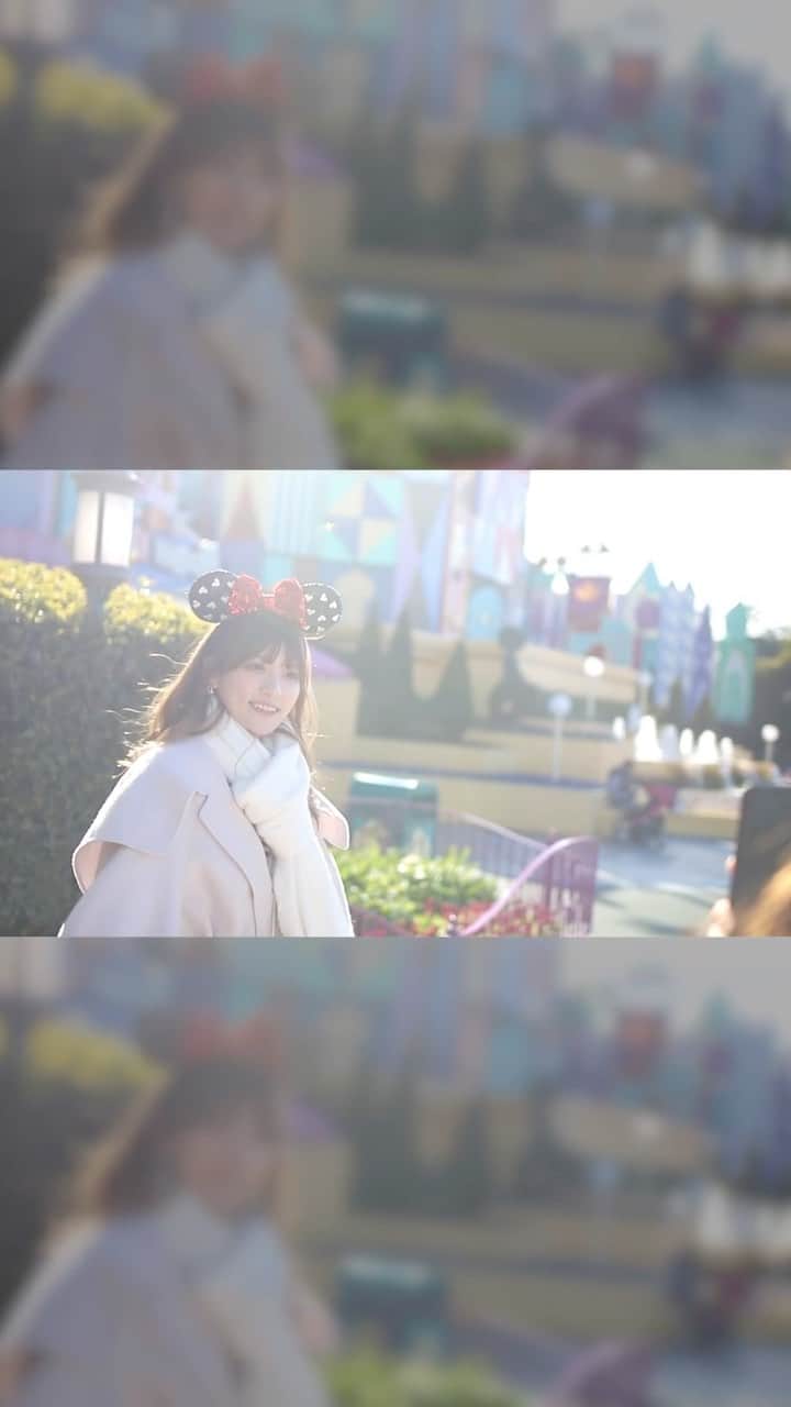 のインスタグラム：「どんな時も夢みろ〜♪  #ディズニー #ディズニーコーデ #ディズニーランド #大人サバイバー」