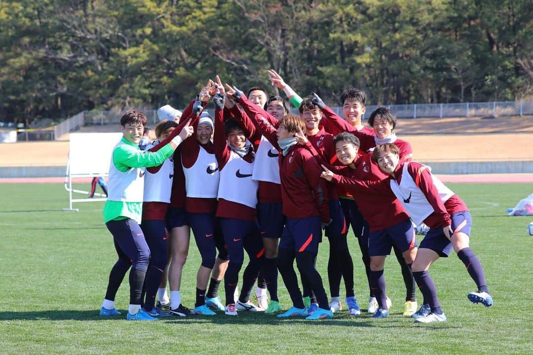 染野唯月のインスタグラム：「宮崎キャンプ👍🦌  #宮崎 #鹿島アントラーズ  #染野唯月」
