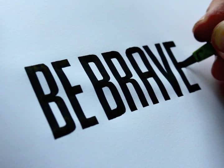 Seb Lesterのインスタグラム：「Be Brave 👍」