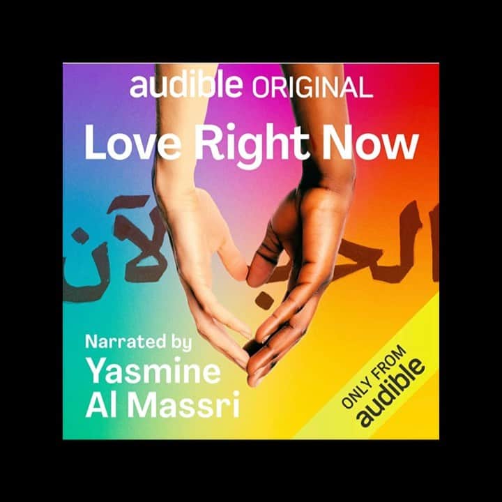 ヤスミン・アル＝マスリーのインスタグラム：「« Love right now » is a very special project for me and it’s on time for Valentine ❤️.. I am so happy I can finally share it with you !! Thankful to @audible for trusting an Arab woman for the first time and producing her Arab world focused podcast  @ekramibrahim .. hope this will open the door to a lot more stories and podcasts about the Arab world and the Middle East.. love is a basic human right and when ever humans suffer their rights, love suffers.. this is a journey into some love stories from the Arab world documenting the experiences of the people living and narrating them.. It wasn’t easy to handle the politics of editing but it was worth every debate, hours of discussions and work in such a brave ambitious project.. so happy, thankful, honored to narrate this tale to the entire world .. love is #love #human #loverightnow .. link in my Bio.」