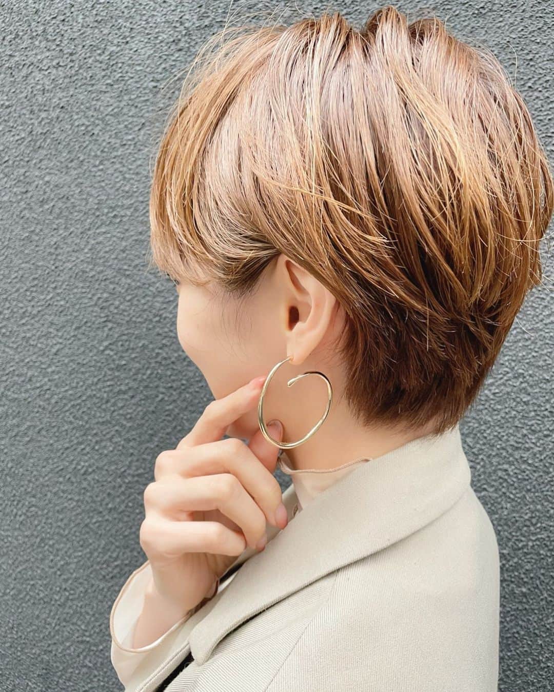 南明奈さんのインスタグラム写真 南明奈instagram Goldy Jp のピアス ショートヘア