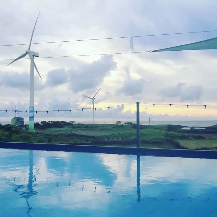 ココのインスタグラム：「제주도 💙 다시 가고 싶당」