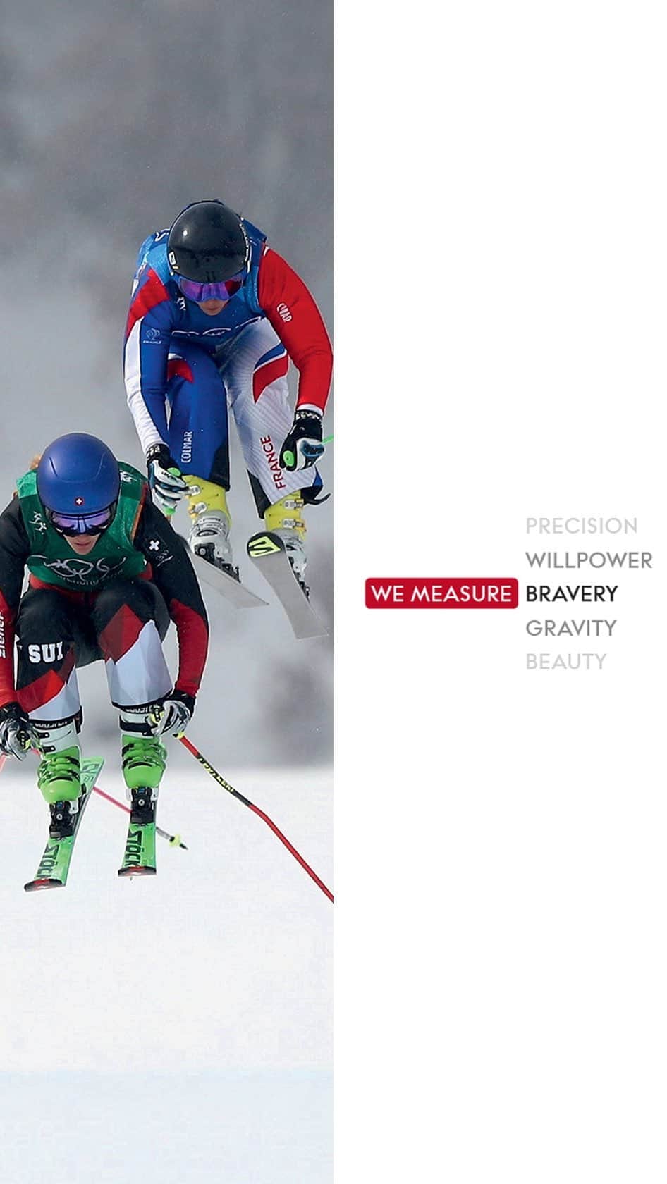 オメガのインスタグラム：「Watch our campaign for Beijing 2022 to discover the many ways we measure the action.  #OMEGAOfficialTimekeeper #Beijing2022 @Olympics」