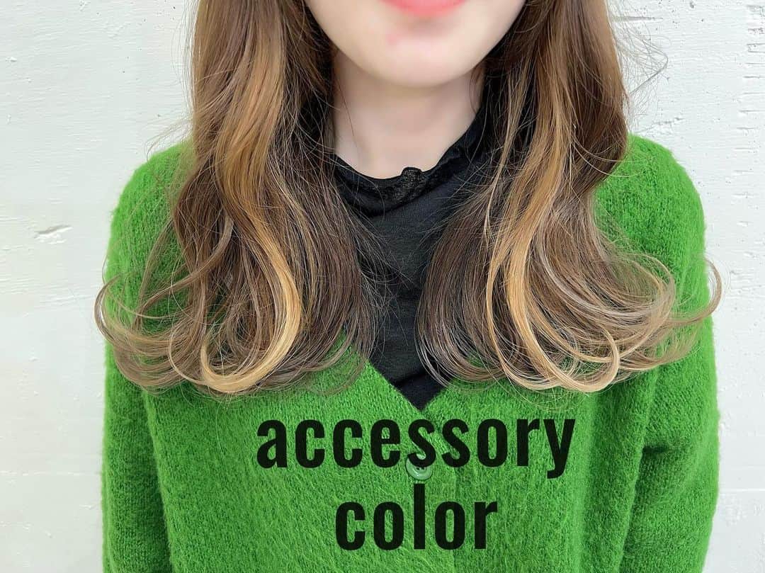 NORIのインスタグラム：「accessory color」