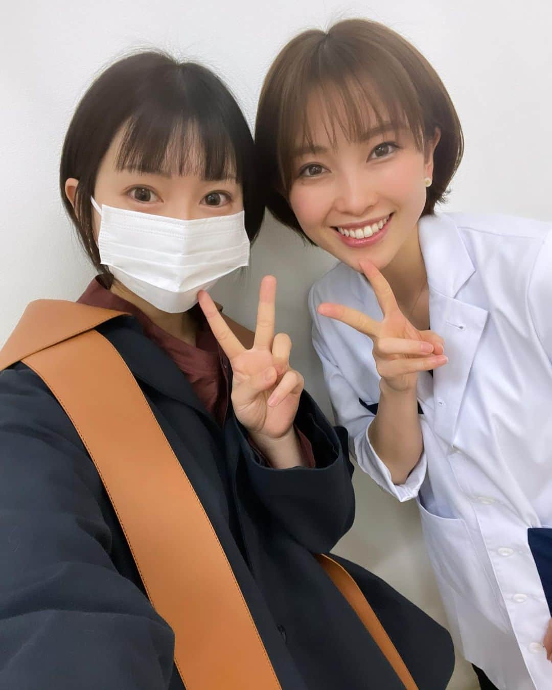 丸の内OLレイナ（美容）のインスタグラム：「のんちゃ！☺️☺️☺️☺️ 針とっても上手で可愛くしてくれて大好きである  #バチェラー #のんちゃん」