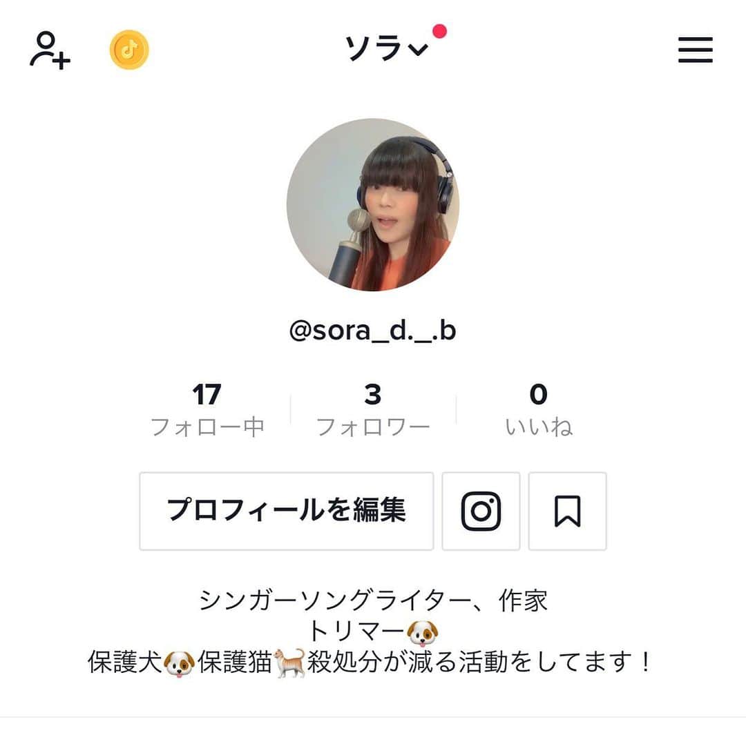 イズミカワソラのインスタグラム：「今さらですが、TikTok始めてみましたw  いや、アカウントは前からあったのだけど、見る専用だったのです。  がしかし、 投稿となると、、ほんとよくわからん。。。  https://vt.tiktok.com/ZSes2FPEV/」
