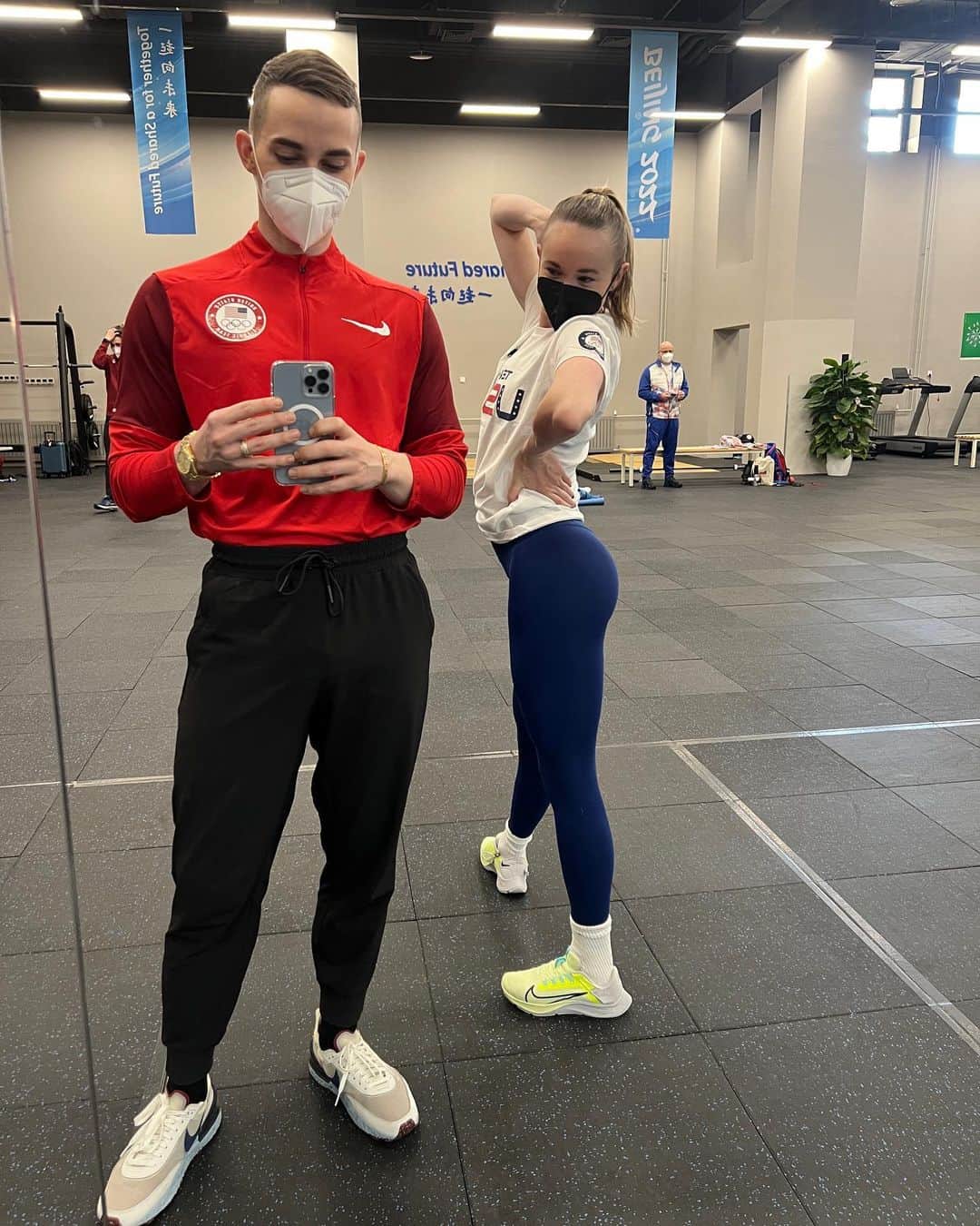 アダム・リッポンのインスタグラム：「🙌🏻🙌🏻🙌🏻 #beijing2022」