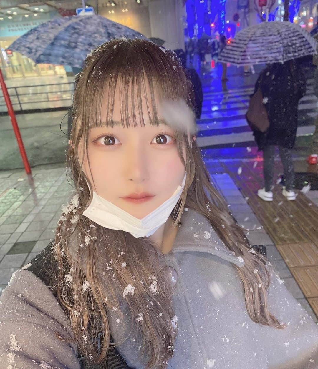 山本優菜さんのインスタグラム写真 - (山本優菜Instagram)「雪見れたー！ゆきゆきー！」2月5日 23時34分 - yamamoto__yuna