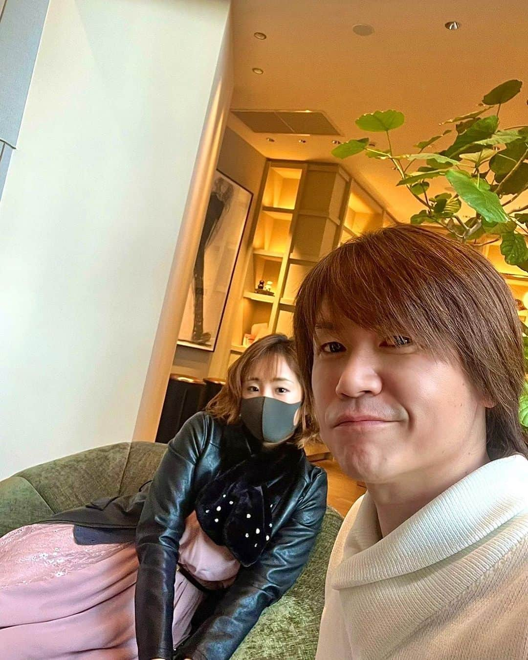 加島ちかえさんのインスタグラム写真 - (加島ちかえInstagram)「hello♡February my 33th birthday is comming soon!  #今月誕生日  #32歳もあとわずか  #最近の朝活写真　#親友夫婦  #mornin  #onepiece  #加島ちかえ #城咲仁」2月6日 8時38分 - chikaekashima