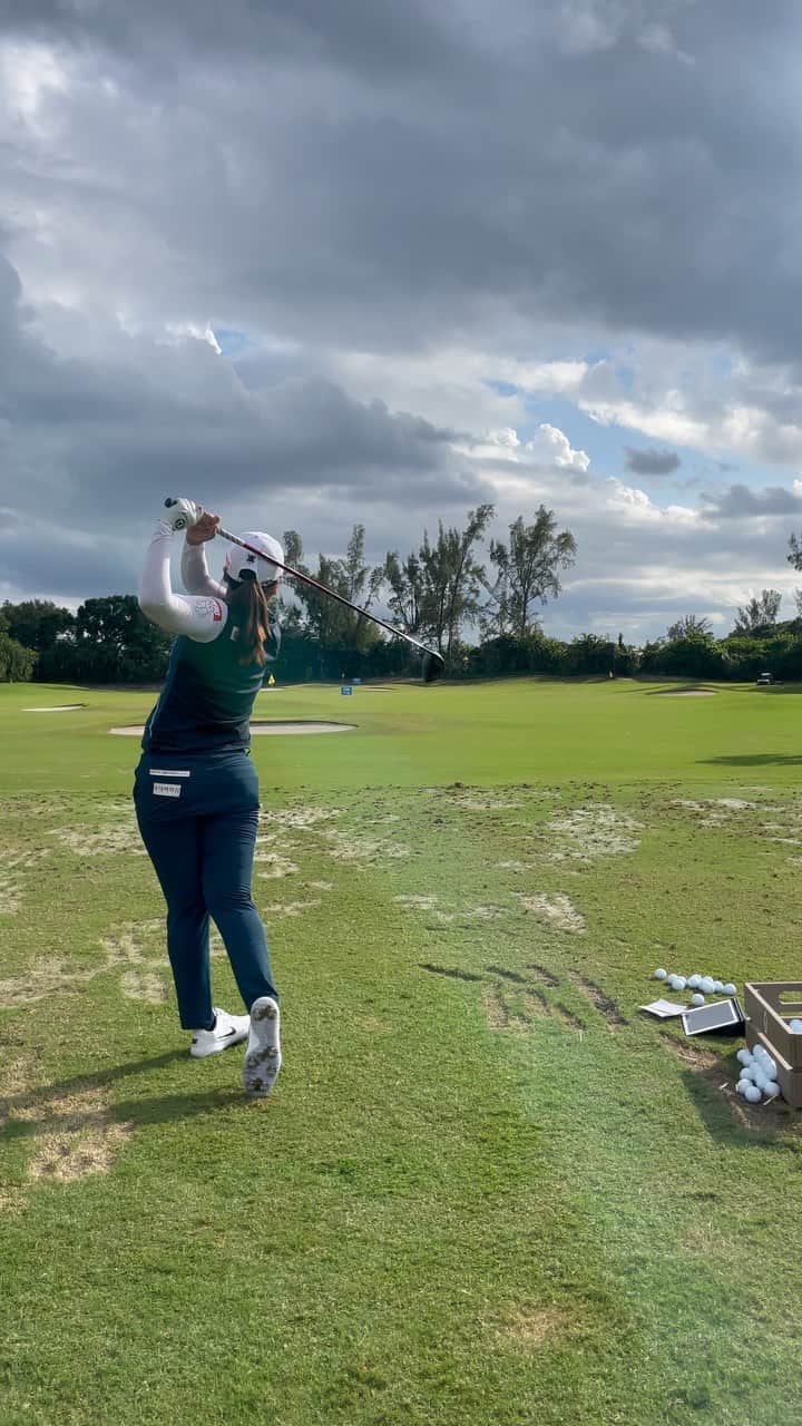 チェ・ヘジンのインスタグラム：「Lpga tour start 💪  #golf #lpga #florida #swing #gainbridgelpga #bocario #driveonchampionship」