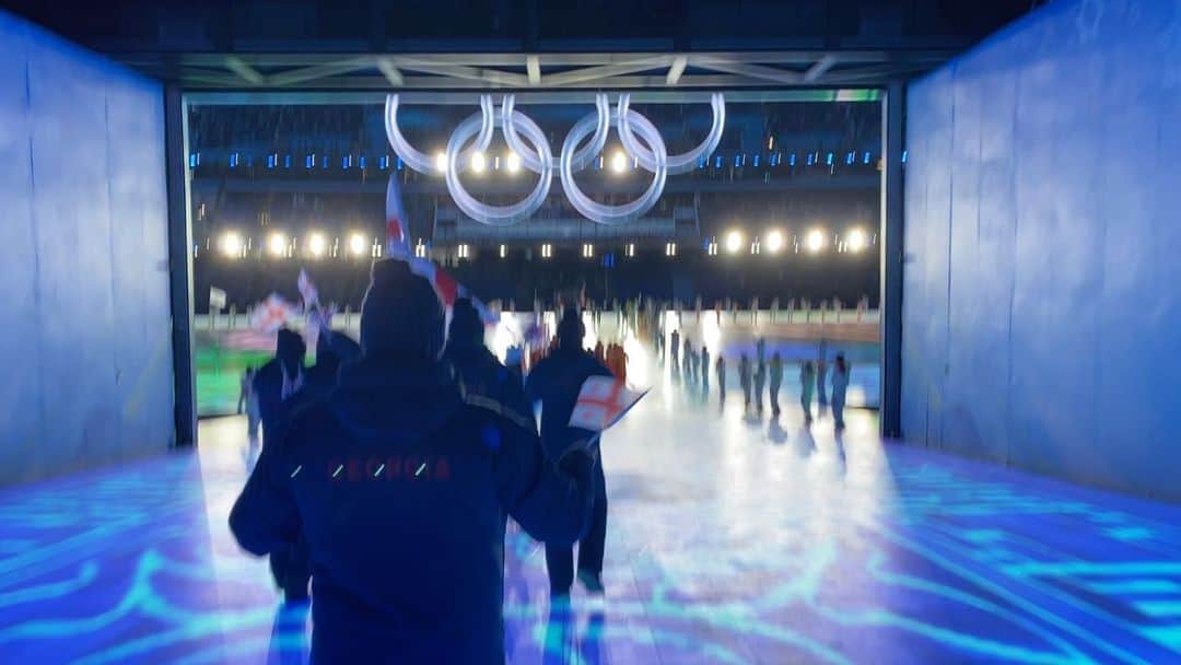 のインスタグラム：「Opening ceremony- Beijing 2022」