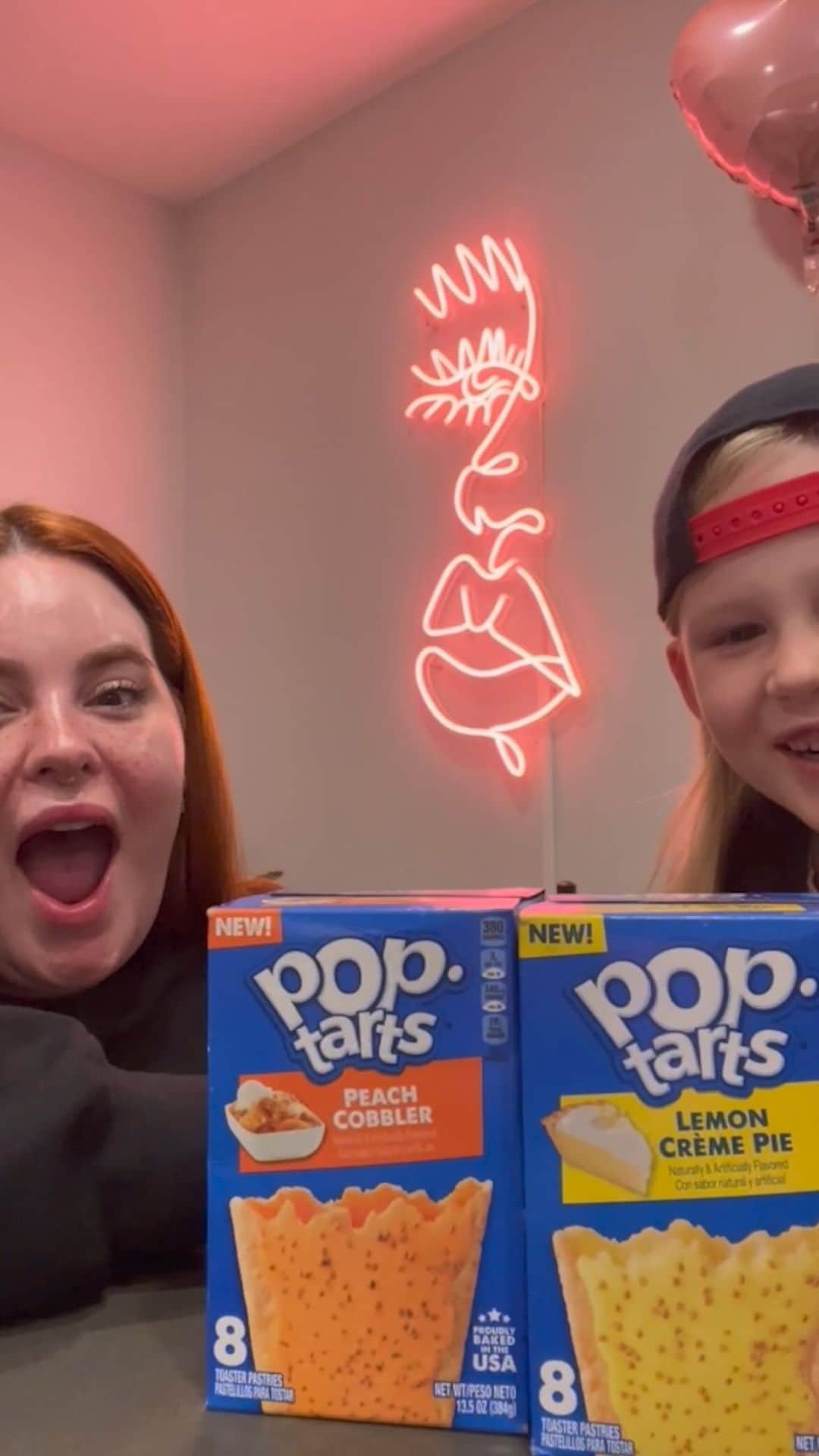 テス・ホリデーのインスタグラム：「Bowie’s Taste Test - Episode 9 🥧 This week we’re trying some @poptartsus in limited edition pie flavors from our friend E! Bowie’s keepin’ y’all guessing with this scoring system📈 lol Guess what we are trying next episode? Hint: 🐆」