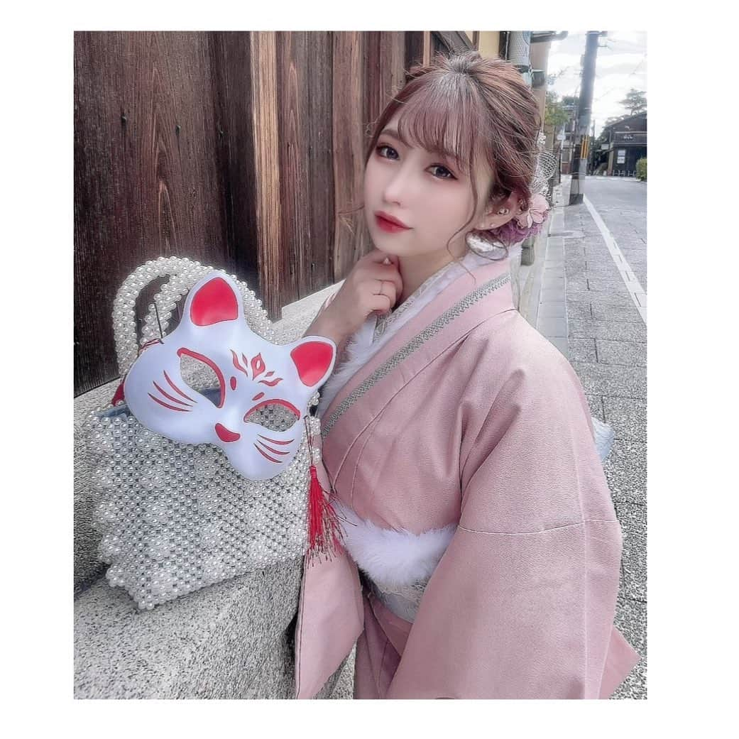 結城ちかさんのインスタグラム写真 - (結城ちかInstagram)「着物着たよ💓一緒にお出かけしよ？🥺✨」2月7日 13時42分 - chika_yuuki