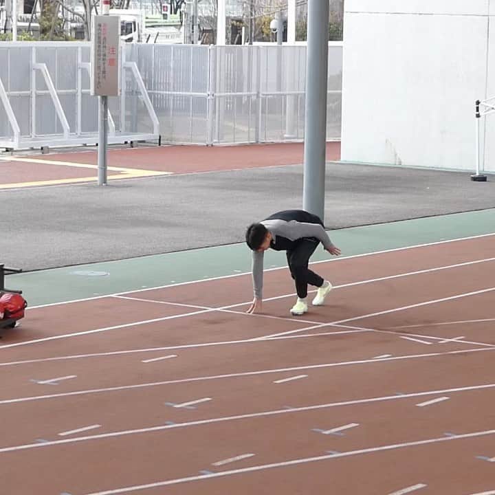 のインスタグラム：「スパイクダッシュ始まりました。  #nike #住友電工陸上競技部  #トレーニング」