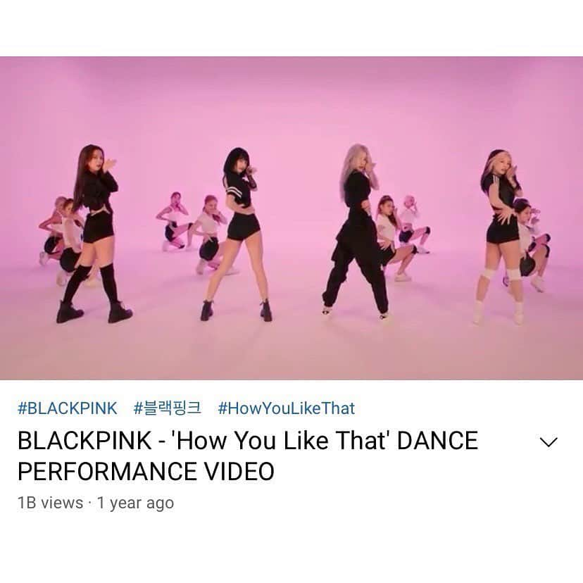 BLACKPINKさんのインスタグラム写真 - (BLACKPINKInstagram)「#BLACKPINK #블랙핑크 #HOWYOULIKETHAT #DANCEPERFORMANCE #안무영상 #1BILLION #YOUTUBE #YG」2月7日 22時26分 - blackpinkofficial