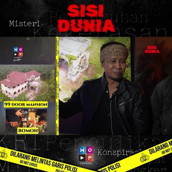 山口健太のインスタグラム：「Selamat Malam MOP Lovers!!!   Episode ‘Sisi Dunia’ kali ini hadir bersama Amy Nawari, Kenta Yamaguchi dan Ki Atmowijoyo yang akan  menceritakan tentang gedung angker di Malaysia, yaitu 99 Door Mansion.   Konon banyak kejadian mistis disana, mulai dari suara teriakan orang kesakitan, suara lolongan serigala, hingga ritual para dukun yang diduga menjadi penyebab kebakaran gedung ini. Selain itu, ada pula kasus yang sampai saat ini belum terungkap, yaitu pembunuhan terhadap salah satu anggota keluarga Ramsden. Bagaimana kisah selengkapnya?  Langsung aja saksikan ‘Sisi Dunia’ yang akan menemani malam kalian di setiap hari Minggu - Rabu,  pukul 21.00 WIB hanya di MOP Channel」