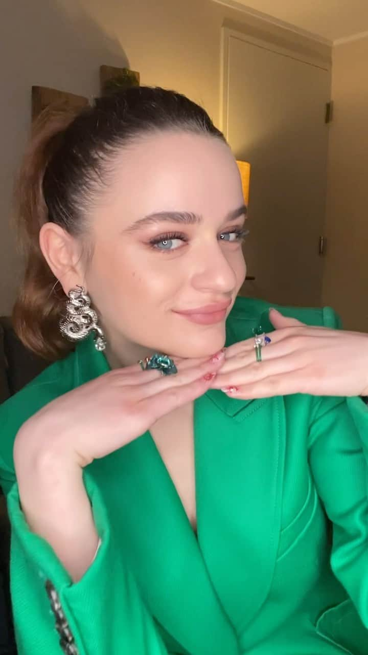 Vincent Oquendoのインスタグラム：「Gorg #joeyking today for her nyc press 😘」