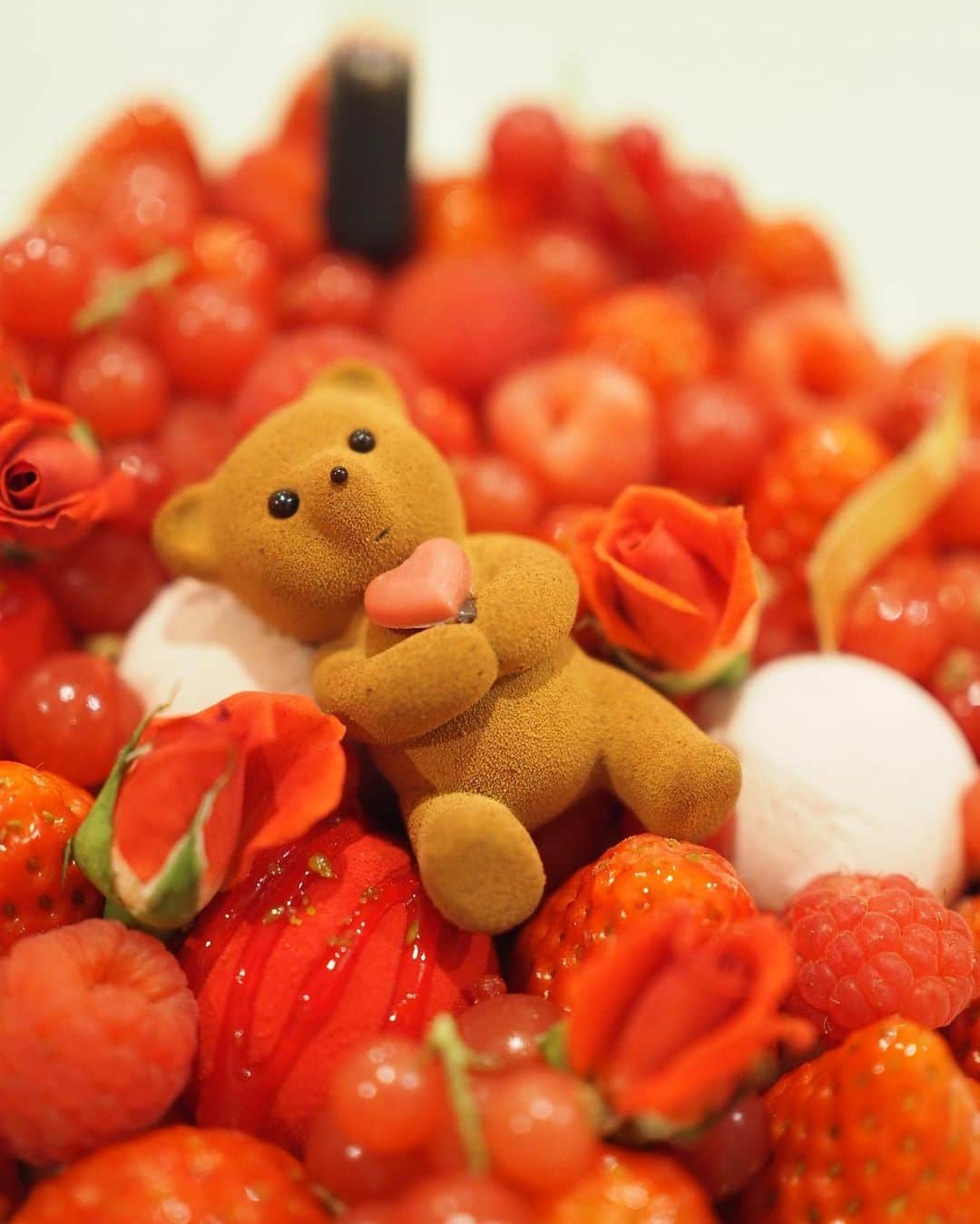 宮崎麗奈さんのインスタグラム写真 - (宮崎麗奈Instagram)「． お誕生日ケーキを食べました🧸🍓」2月9日 16時50分 - reina_miyazaki