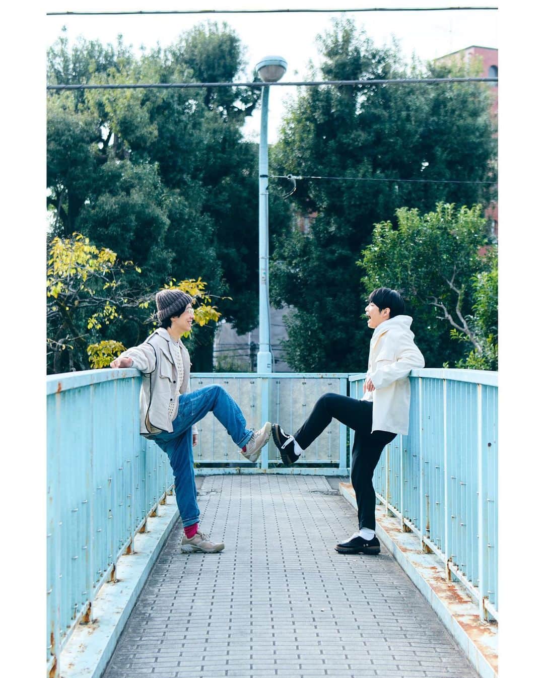 のインスタグラム：「大好きなホリエの兄さんと 杉並区の中央線4駅を巡りました。 「なみじゃない、杉並！」で 検索してみてください。 たのしかったなぁ。」