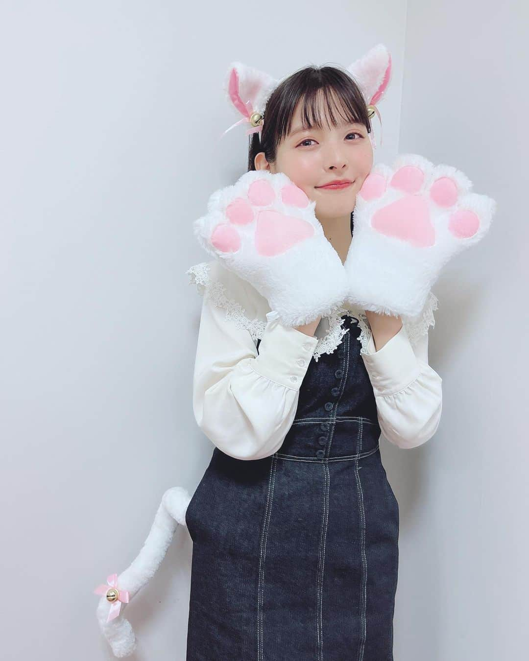 上坂すみれさんのインスタグラム写真 - (上坂すみれInstagram)「一週遅れのねっこにゃんにゃん おやすみなさーい！  #小松上坂徳井と夜あそび  #上坂すみれ」2月10日 0時33分 - uesaka_sumire