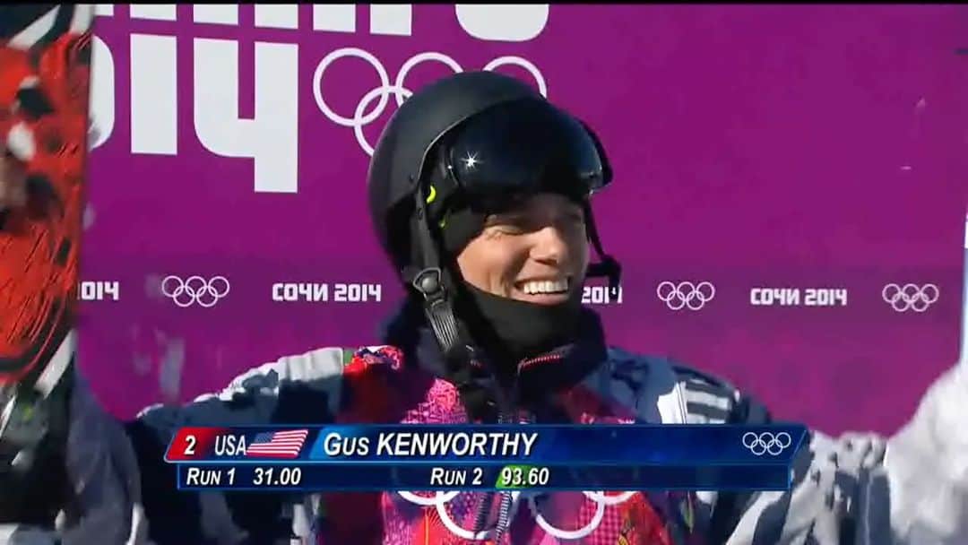 ガス・ケンワージーのインスタグラム：「About to take off on my flight to Beijing and I’m taking a moment to reflect on my previous Olympic experiences. This video was my second and final run at my first Olympic Games in Sochi in 2014. I fell on the last jump of my first run and had to dig deep to put it down under pressure. Landing the switch triple on the bottom jump was truly the most euphoric feeling I’ve ever experienced. I was instantly overcome by a culmination of joy, relief, excitement and pride. The silver medal that I won that day has shaped my life in more ways than I could have ever imagined. It helped give me a platform and emboldened me to come out and speak my truth. When I look back at my career, getting to compete as an out athlete and getting to be an advocate for the LGBTQ community has meant more to me than any medal or accolade ever could. I feel forever grateful for this moment, this sport and this life - excited for Beijing 2022!!!」
