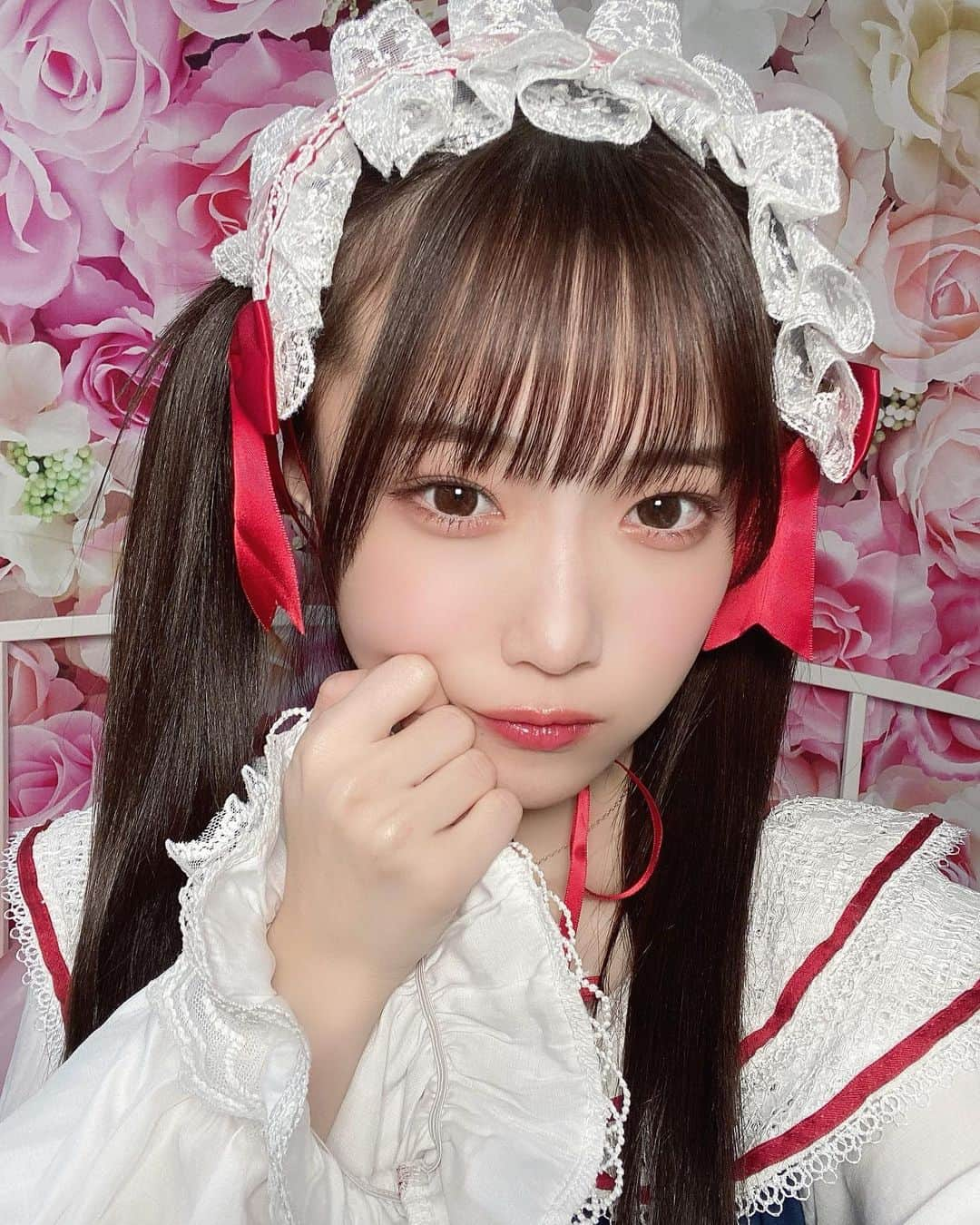 岸みゆさんのインスタグラム写真 - (岸みゆInstagram)「ヘッドドレスつけた➰🤍」2月10日 20時58分 - miyu_kishi0213