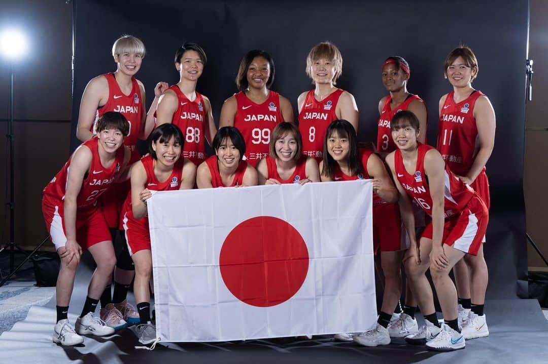 渡嘉敷来夢のインスタグラム：「🏀GAME DAY🏀  @fibawwc #FIBAWWC #AkatsukiFive」