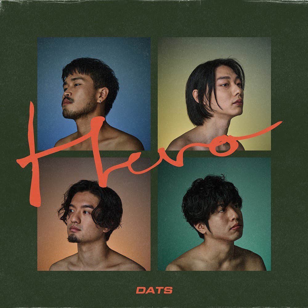 DATSのインスタグラム：「12ヶ月連続リリース第二弾「Hero」を2月16日(水)にリリースします！ それに伴い新ビジュアルも公開！ お楽しみに！  artwork by @dilemma_design_office  photo by @nikku_ject  hairmake by @takayuri_」