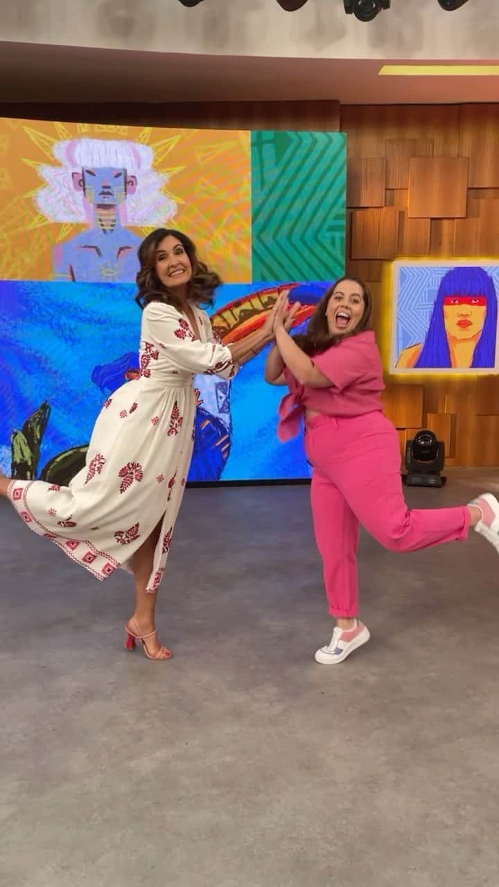 ファチマ・ベルナルデスのインスタグラム：「Sextou. Adorei nossa semana, @tati」