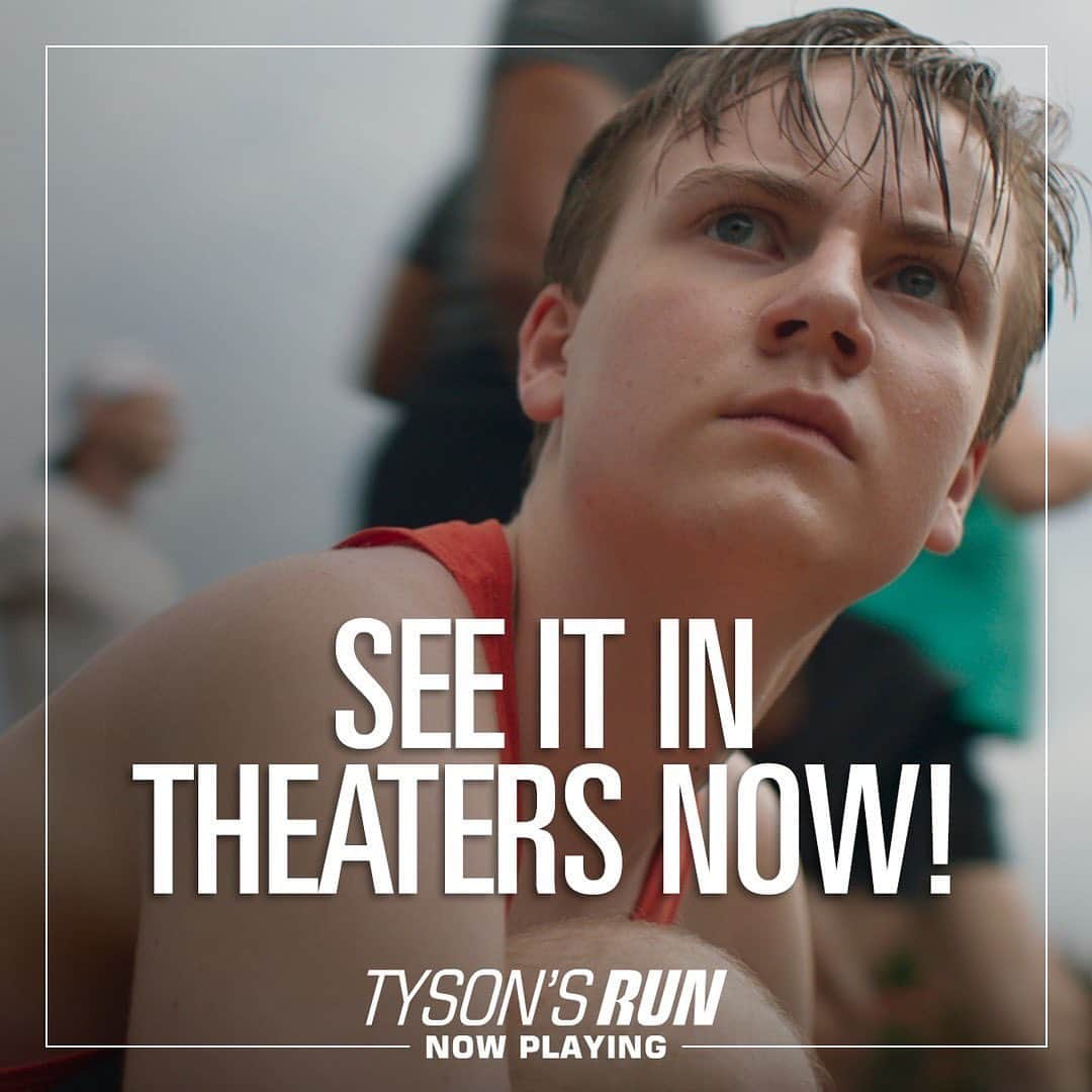 メジャー・ドッドソンのインスタグラム：「#tysonsrun」