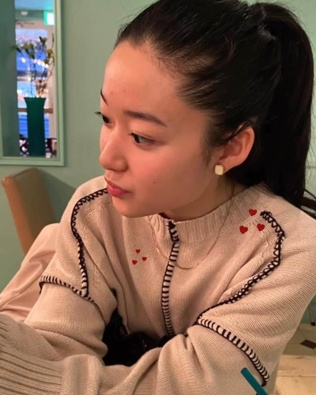 藤野涼子のインスタグラム：「❤️ この写真をみて、友達の友達が私の眉毛を褒めてくれたらしい!  めっちゃ嬉し😳」