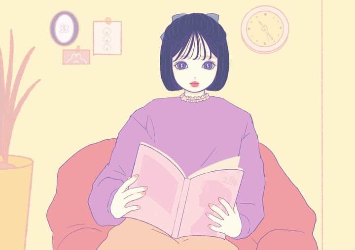 乃の木そよのインスタグラム：「ぱらぱら📔 . . #イラスト#アート#絵#画#イラストレーター#デザイン#創作#絵描きさんと繋がりたい#塗り絵 #服 #おしゃれさんと繋がりたい #おしゃれ女子 #ガーリー#今日の服#お洒落さんと繋がりたい#今日のコーデ #服装 #福岡イラストレーター」