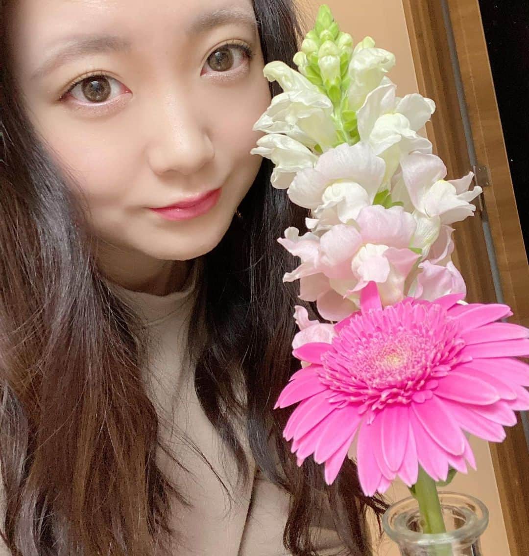 詩月まどか（詩月圓）のインスタグラム：「どんな時でもお花は癒しをくれる。 私も誰かの癒しになれますように。  #flour  #pink  #sod  #av  #sexygirl #Japanesegirl #AV女優 #人像寫真 #人像摄影  #自拍  #人像攝影  #人像  #台湾」