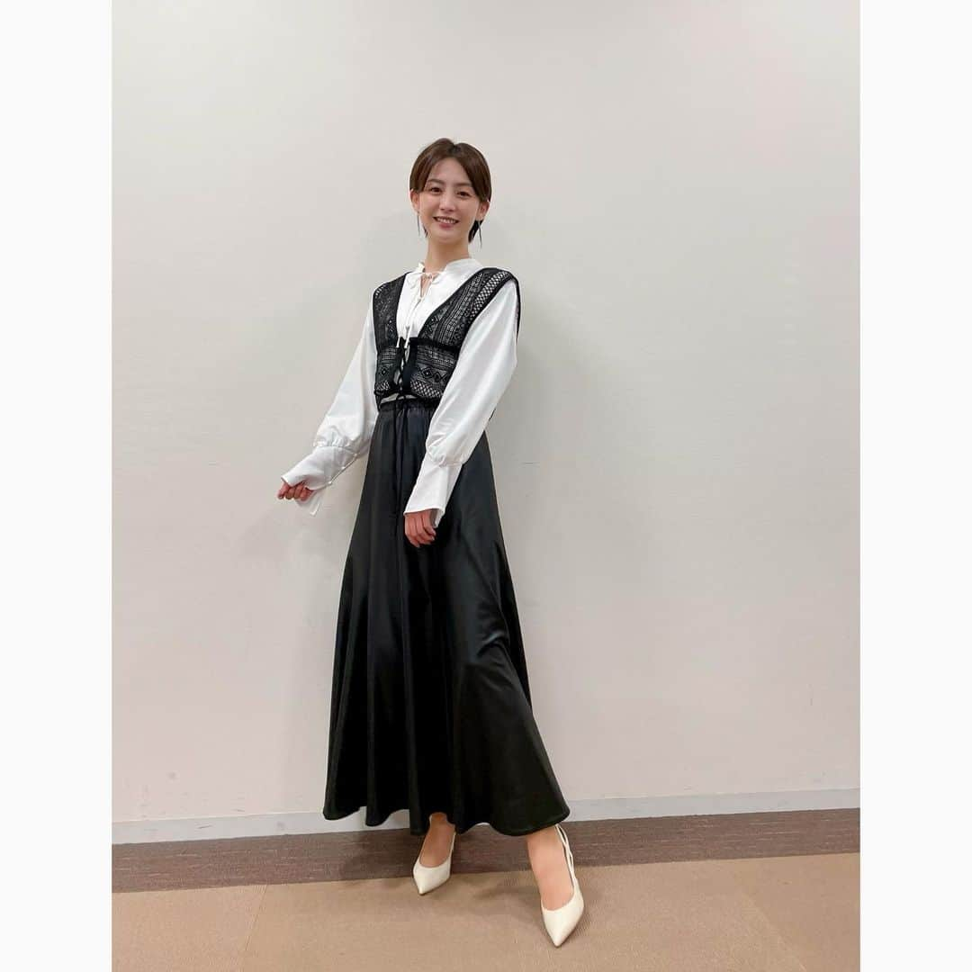 宮司愛海さんのインスタグラム写真 - (宮司愛海Instagram)「#衣装 #潜在能力テスト 今回はお休みの若林さんに代わり佐野アナがMCでした。  #たまにはピンクも着てみる #相変わらずワンピース多め #ところで #今日は寒かったですね」3月8日 22時35分 - manami_miyaji