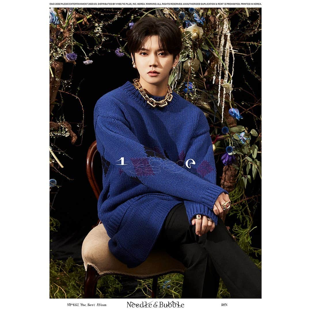 NU'ESTさんのインスタグラム写真 - (NU'ESTInstagram)「NU'EST The Best Album 'Needle & Bubble' Official Photo 🪄🔮 #렌 #REN  #NUEST_JR_아론_백호_민현_렌 #뉴이스트 #NUEST #Needle_n_Bubble #20220315_6PM_KST」3月9日 0時00分 - nuest_official