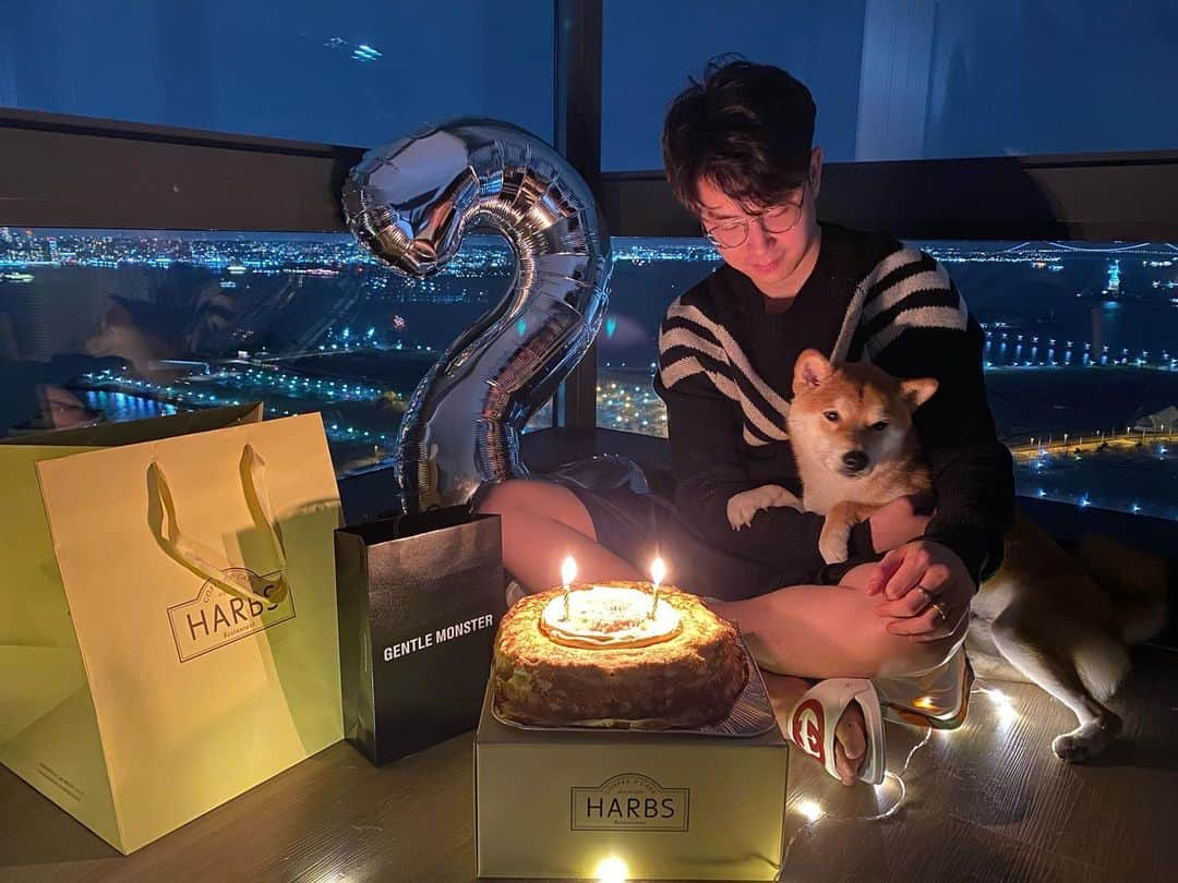 徐玥さんのインスタグラム写真 - (徐玥Instagram)「お誕生日おめでとう🎂❤️」3月9日 16時09分 - jonneiy