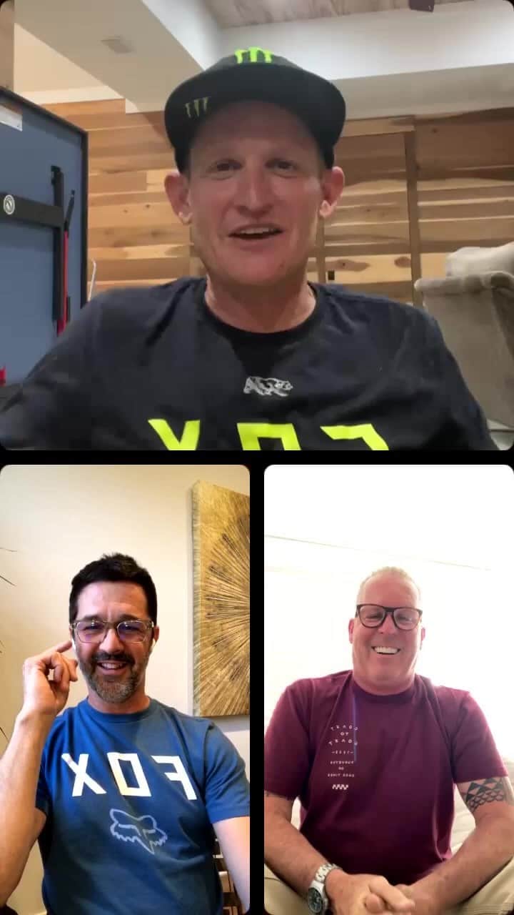リッキー・カーマイケルのインスタグラム：「What a surprise, as @emig47 and I were wrapping up another edition of @realtalk447official IGLive style, the man himself, @therickyjohnson pops in and gives us his take on the series.  So damn good!」