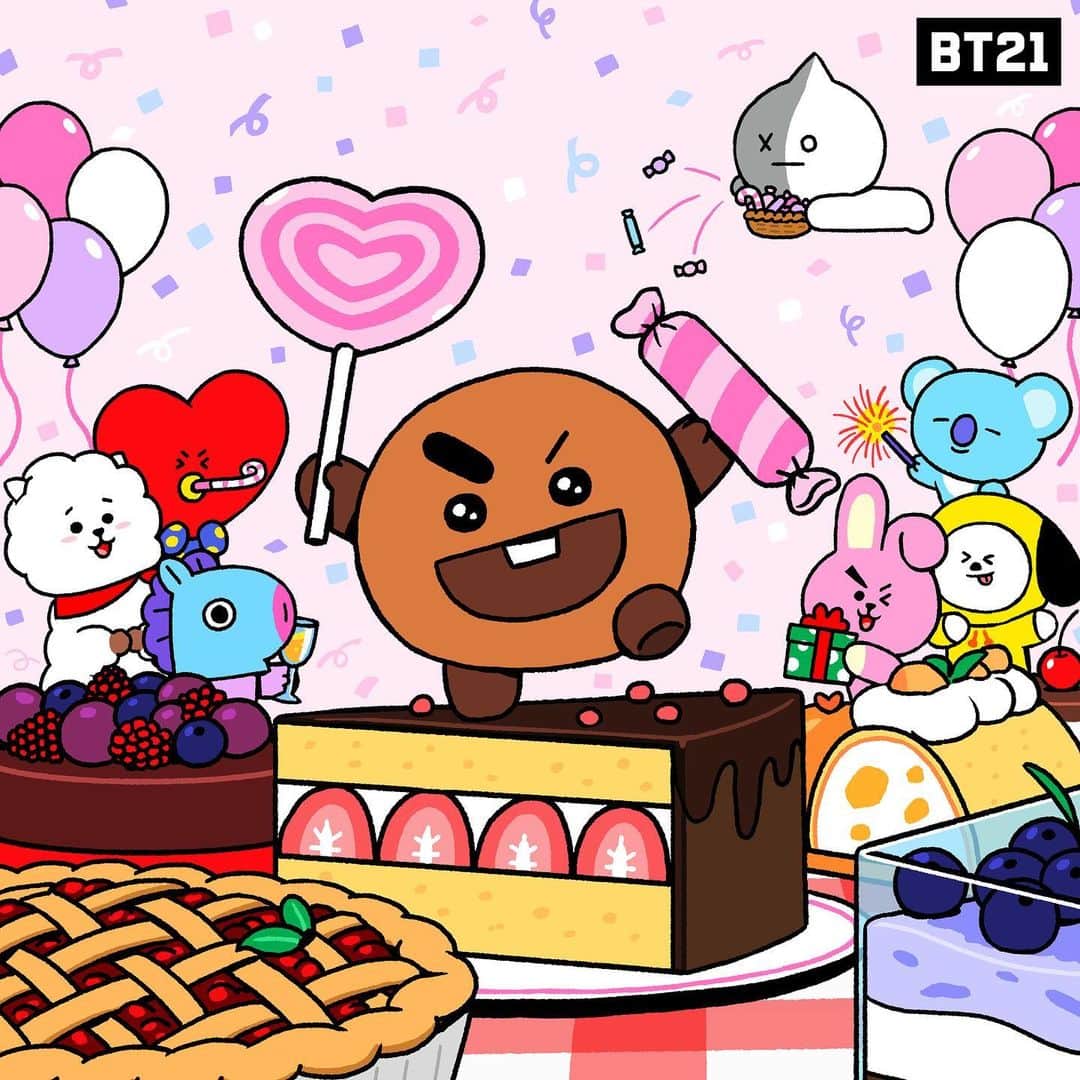 BT21 Stars of tomorrow, UNIVERSTAR!さんのインスタグラム写真 - (BT21 Stars of tomorrow, UNIVERSTAR!Instagram)「Our one and only pâtissier, SHOOKY🎂🍪🧁 Hope you have the sweetest day!💕  #BT21 #SHOOKY #bestpatissier #friendship #weloveyou」3月9日 10時00分 - bt21_official