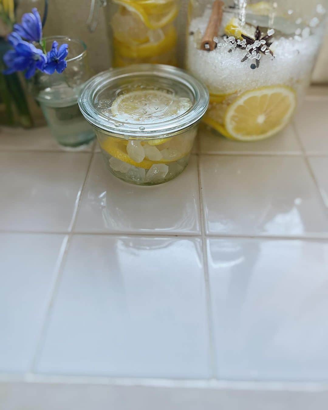 のインスタグラム：「🍋  #lemonsyrup #Homemade  #enzymesyrup」