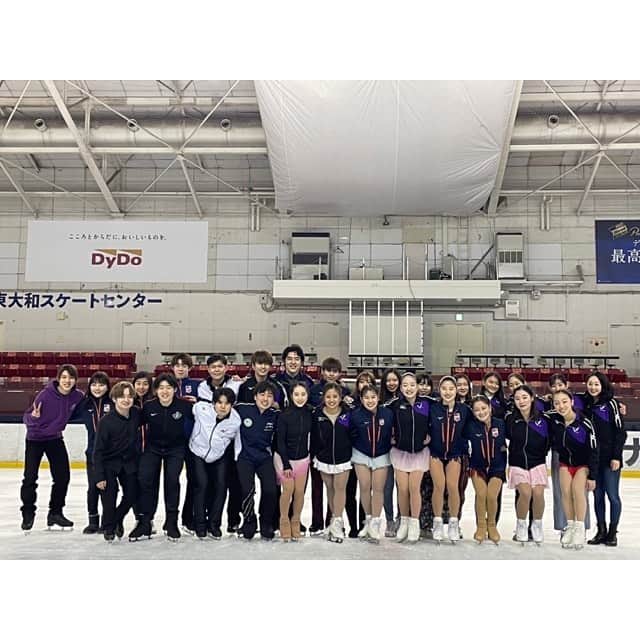 竹野比奈のインスタグラム：「明法on ICEをご視聴してくださった皆様ありがとうございました💜🧡  ご招待していただきありがとうございました🐰✨  もう1年現役を続けようと思います。 もっと成長した姿を、来シーズンお見せできるように楽しみながら頑張ります。  これからも応援よろしくお願い致します🌸  とっても楽しかったです♪  #MHOI #明法オンアイス #リベンジ2A+3T」