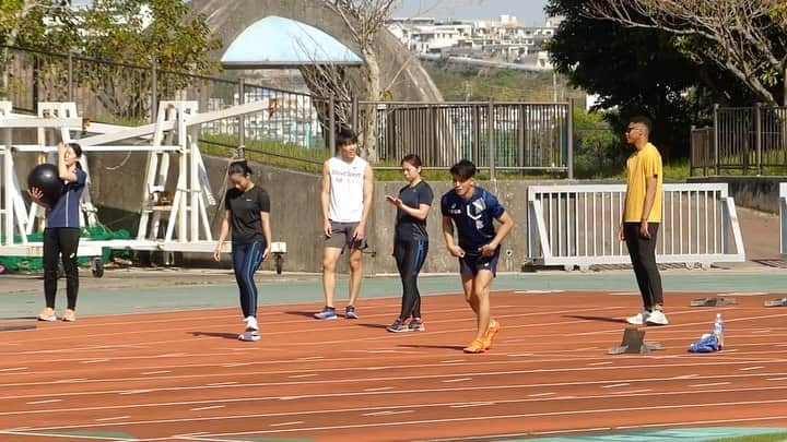 津波響樹のインスタグラム：「. 走りも順調🏃‍♂️  #asics #asicsrunning  #longjump」