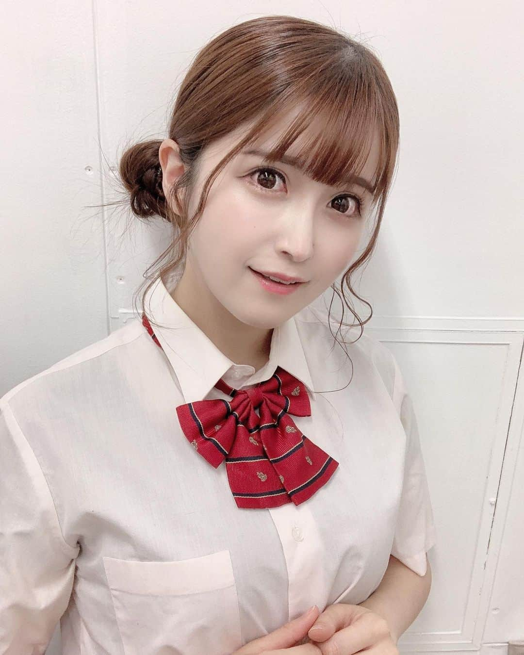 佐倉みきさんのインスタグラム写真 - (佐倉みきInstagram)「制服着ちゃった////」3月9日 22時42分 - sakura_miki96