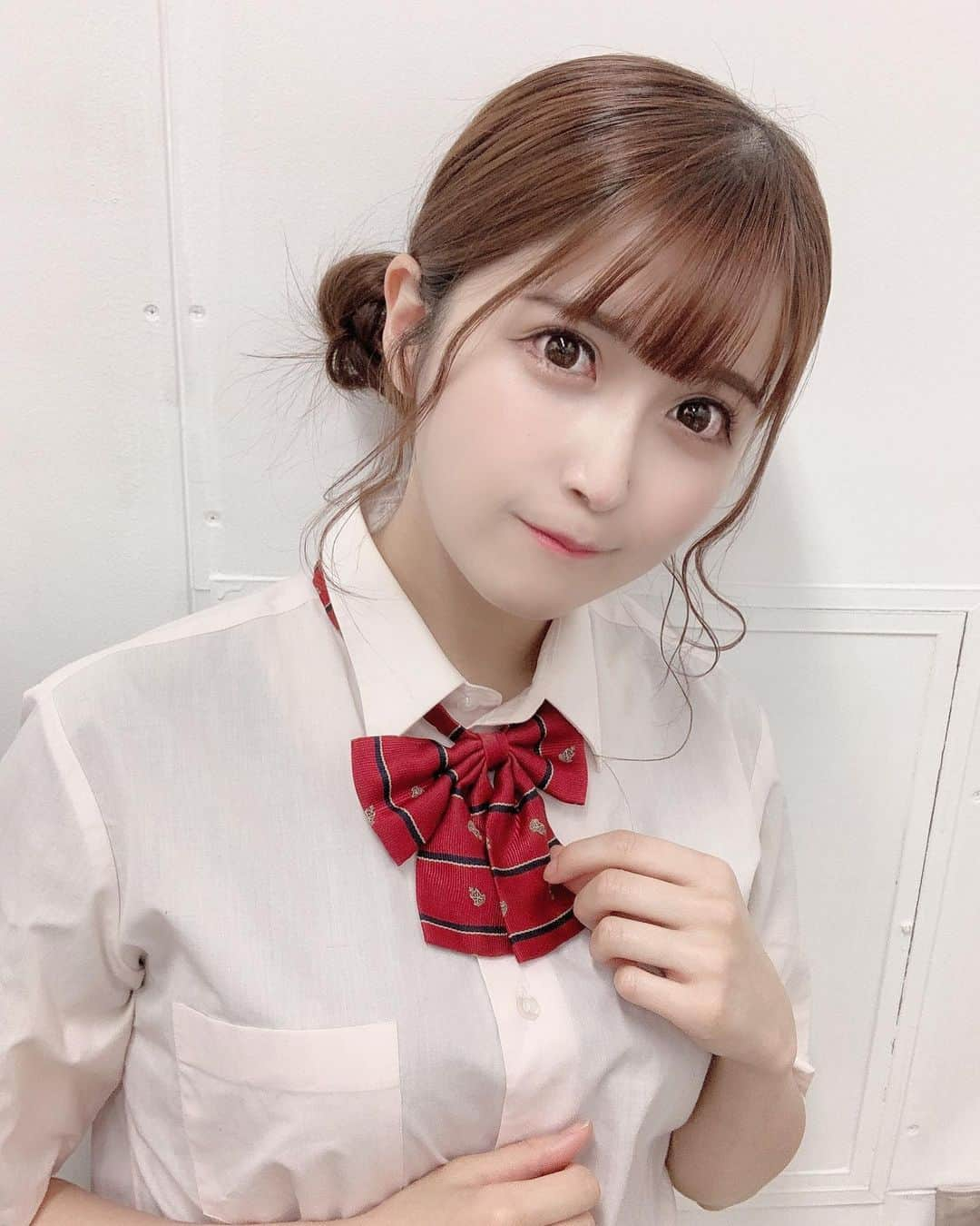 佐倉みきさんのインスタグラム写真 - (佐倉みきInstagram)「制服着ちゃった////」3月9日 22時42分 - sakura_miki96