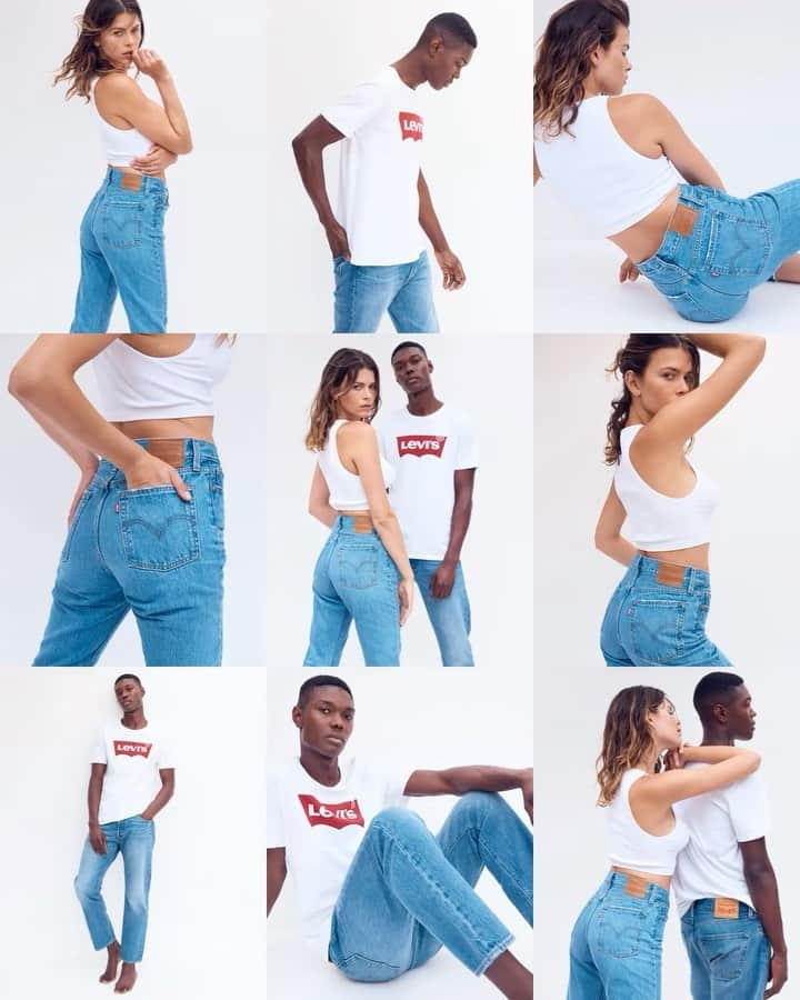 COTTON ONのインスタグラム：「📢 PSA: Levi's® is here 👖💙 Iconic, vintage inspired fits. That never-forget-your-first feeling. That's right, shop Levi's® online and in selected stores now (!!)  🔎 Levi's® Wedgie Fit 🔎 Levi's® 501® '93」